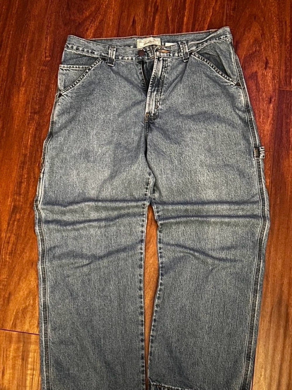 Signature Relaxed Fit Gray-Blue Carpenter Jeans